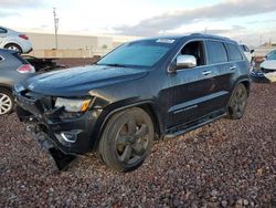 Jeep salvage cars for sale: 2014 Jeep Grand Cherokee Overland