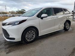 Salvage cars for sale from Copart Orlando, FL: 2024 Toyota Sienna LE