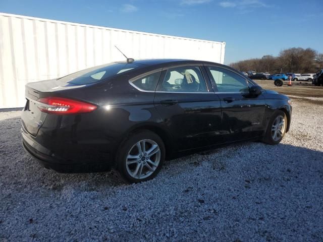 2018 Ford Fusion SE Hybrid