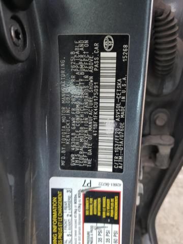 2012 Toyota Camry Base