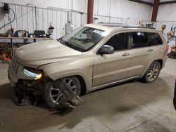 Jeep Vehiculos salvage en venta: 2015 Jeep Grand Cherokee Summit