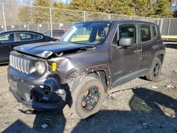 Jeep salvage cars for sale: 2020 Jeep Renegade Sport