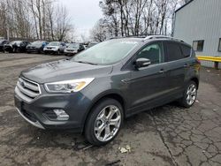 2019 Ford Escape Titanium en venta en Portland, OR