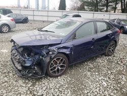 Ford Focus SEL salvage cars for sale: 2017 Ford Focus SEL