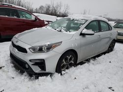 Salvage cars for sale from Copart Leroy, NY: 2019 KIA Forte FE