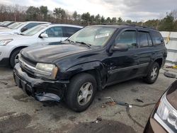 Salvage cars for sale from Copart Exeter, RI: 2004 Chevrolet Trailblazer LS