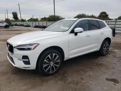 Salvage cars for sale from Copart Miami, FL: 2022 Volvo XC60 B5 Momentum