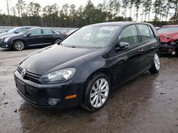 Volkswagen Golf salvage cars for sale: 2013 Volkswagen Golf