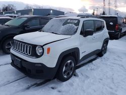 Jeep Renegade salvage cars for sale: 2017 Jeep Renegade Sport