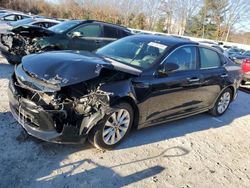 KIA Optima salvage cars for sale: 2018 KIA Optima LX