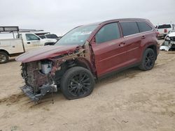 Toyota Highlander salvage cars for sale: 2019 Toyota Highlander SE