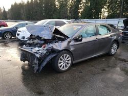 Toyota Camry salvage cars for sale: 2018 Toyota Camry L