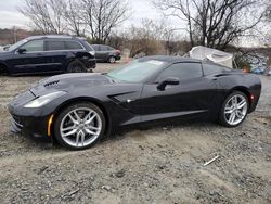 Chevrolet Corvette salvage cars for sale: 2018 Chevrolet Corvette Stingray 1LT