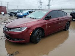 Chrysler 200 salvage cars for sale: 2015 Chrysler 200 S