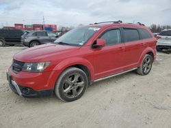 Dodge Journey salvage cars for sale: 2016 Dodge Journey Crossroad