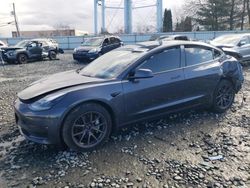 Tesla salvage cars for sale: 2022 Tesla Model 3