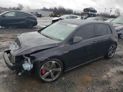 Volkswagen gti salvage cars for sale: 2017 Volkswagen GTI S/SE