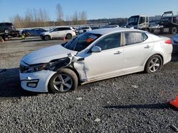 KIA Optima salvage cars for sale: 2015 KIA Optima LX