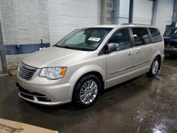 Chrysler Town & Country Touring l salvage cars for sale: 2014 Chrysler Town & Country Touring L