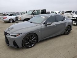 Lexus is 350 f s salvage cars for sale: 2024 Lexus IS 350 F Sport Design