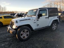 Jeep salvage cars for sale: 2012 Jeep Wrangler Sahara