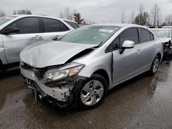 Honda Civic salvage cars for sale: 2013 Honda Civic LX