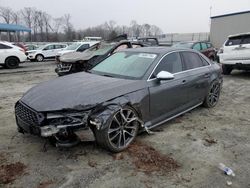 Audi salvage cars for sale: 2018 Audi S4 Premium Plus