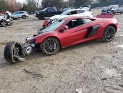 Mclaren Automotive salvage cars for sale: 2015 Mclaren Automotive 650S