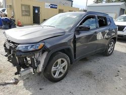 Jeep Compass salvage cars for sale: 2024 Jeep Compass Latitude