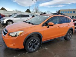 Subaru xv salvage cars for sale: 2015 Subaru XV Crosstrek 2.0 Premium