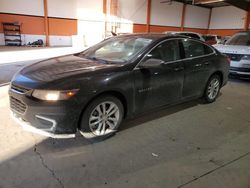 Chevrolet salvage cars for sale: 2016 Chevrolet Malibu LT