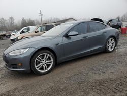 Tesla Model s salvage cars for sale: 2013 Tesla Model S