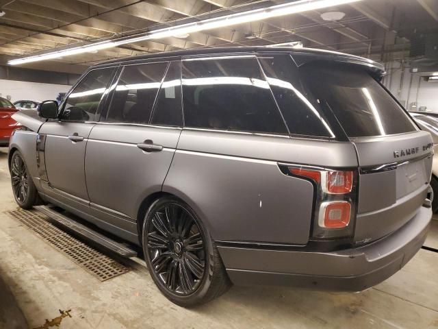 2019 Land Rover Range Rover HSE