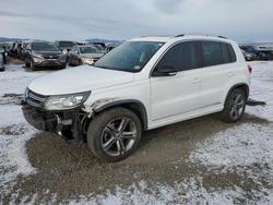 Volkswagen salvage cars for sale: 2017 Volkswagen Tiguan Sport