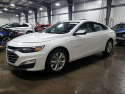 Chevrolet Malibu salvage cars for sale: 2021 Chevrolet Malibu LT