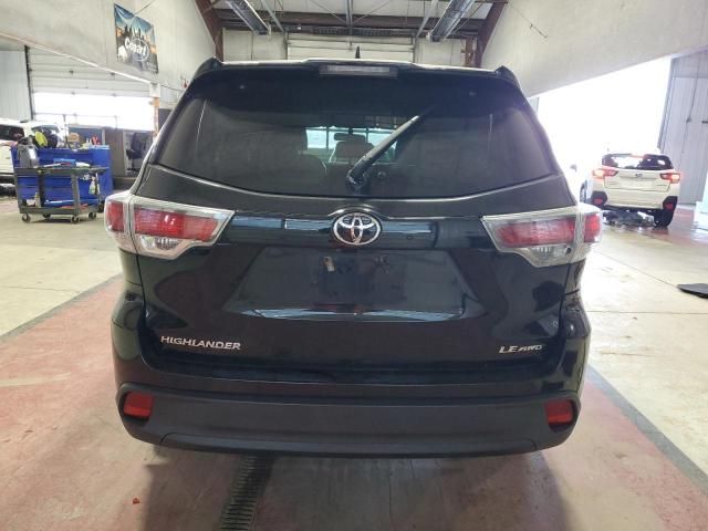 2016 Toyota Highlander LE