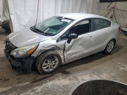 Salvage cars for sale from Copart Ebensburg, PA: 2016 KIA Rio LX