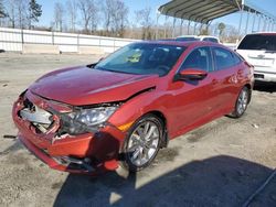 Honda salvage cars for sale: 2019 Honda Civic EXL