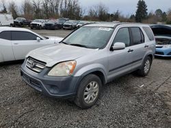 Salvage cars for sale from Copart Portland, OR: 2006 Honda CR-V EX