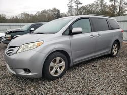 Toyota Sienna le salvage cars for sale: 2013 Toyota Sienna LE