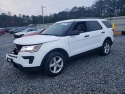 Ford Explorer salvage cars for sale: 2018 Ford Explorer