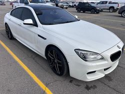 BMW 6 Series salvage cars for sale: 2015 BMW 650 XI Gran Coupe