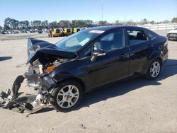 Salvage cars for sale from Copart Dunn, NC: 2015 Ford Fiesta SE