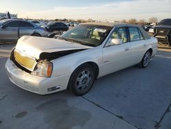 Vehiculos salvage en venta de Copart Grand Prairie, TX: 2003 Cadillac Deville