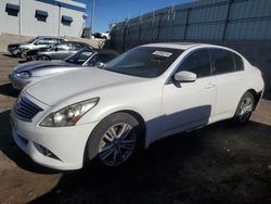 Infiniti salvage cars for sale: 2012 Infiniti G37