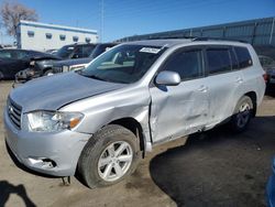 Salvage cars for sale from Copart Albuquerque, NM: 2008 Toyota Highlander