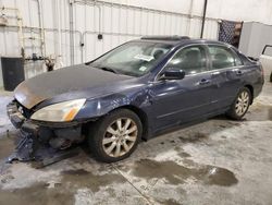 Honda salvage cars for sale: 2007 Honda Accord EX