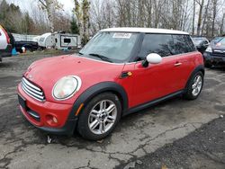 Mini Cooper salvage cars for sale: 2012 Mini Cooper