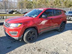 Jeep Compass salvage cars for sale: 2018 Jeep Compass Sport