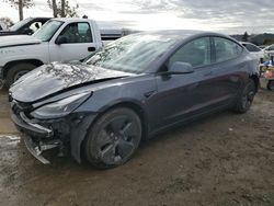 Tesla salvage cars for sale: 2022 Tesla Model 3